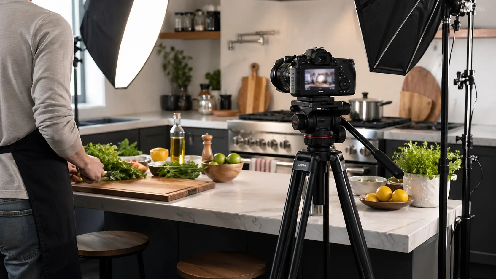 Krumb studio food content workspace